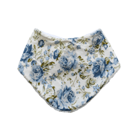 Image 3 of Dribble Bib Set - Betty Blue