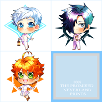 The Promised Neverland | 8x8 Prints