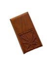 late 1960s carved wood JOINT stash holder