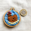 Mini  Chicken Embroidery Hoop