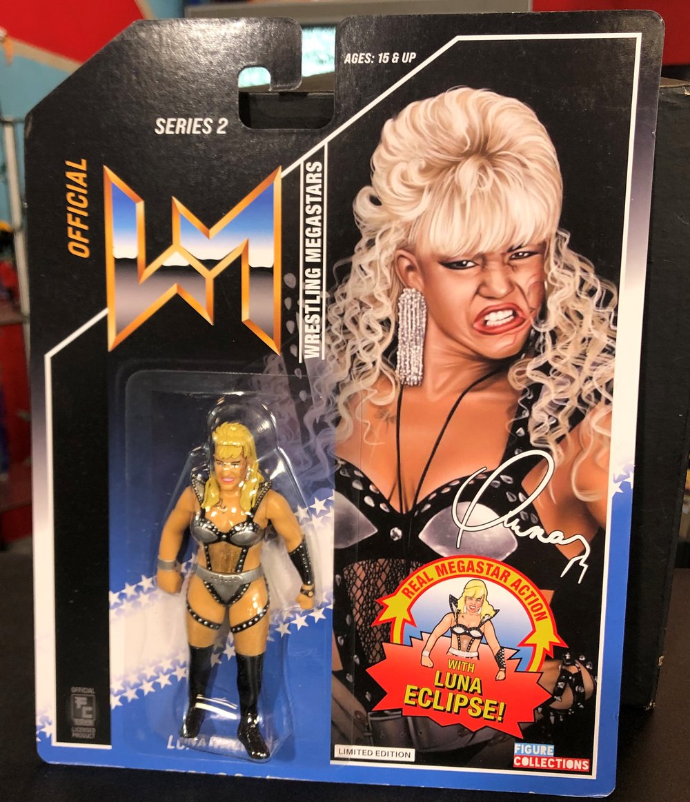 **INSTOCK** LUNA VACHON Wrestling Megastars Series 2 Figure