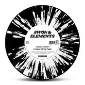 Image of Game Matters / Paper Off My Pager / Game Matters (Remix) 7" (black/white splatter vinyl)