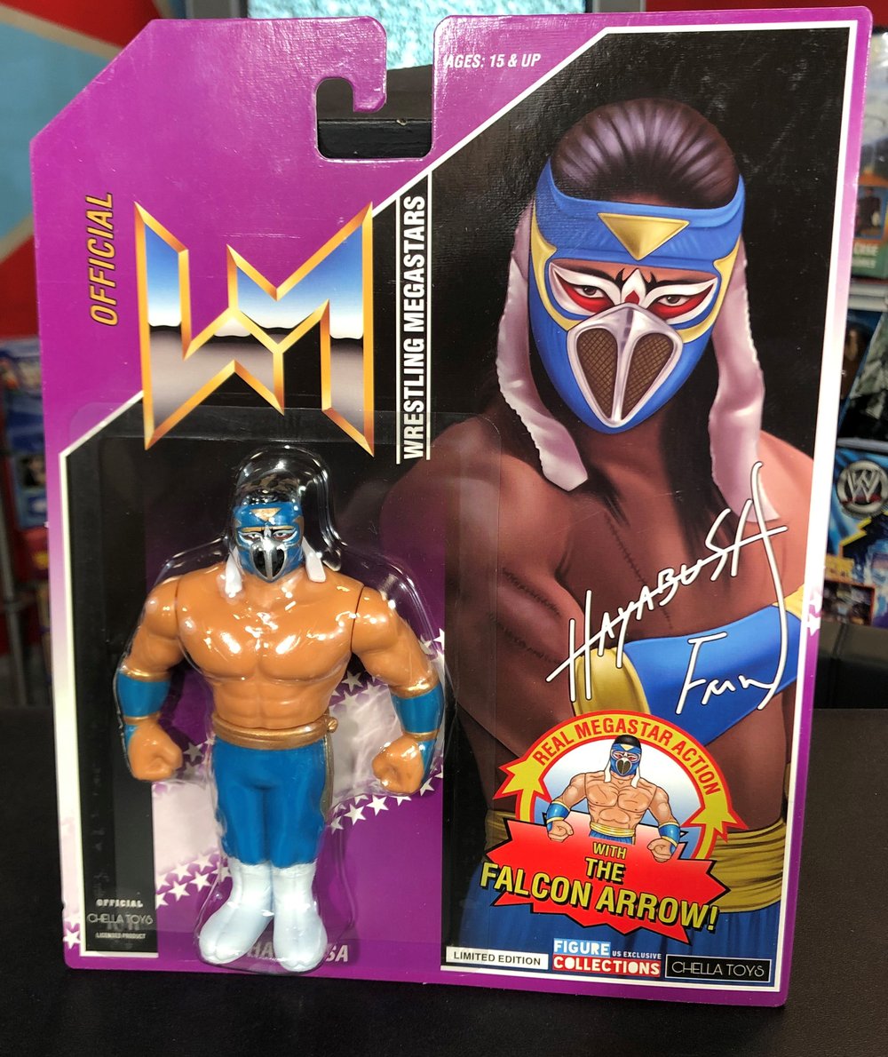 **IN STOCK** FC EXCLUSIVE HAYABUSA wrestling megastars VARIANT edition by Chella Toys