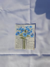 Blue On Book art print