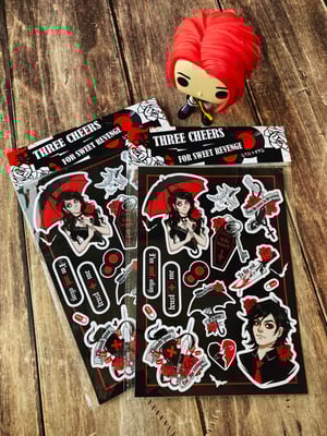 Image of Sweet Revenge sticker sheet