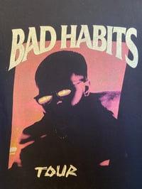 Image 2 of 2019 Nav Bad Habits Tour T-shirt (M) 