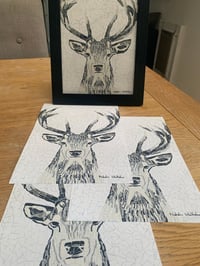 Image 1 of Stag mosaic prints 
