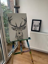 Image 2 of Stag mosaic prints 