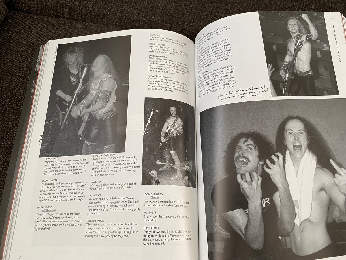 Image of EVE OF DARKNESS: Toronto Metal in the 1980s BOOK with Banshee 45 and Hateful Snake 45 POSTPAID IN US