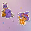 Halloween cats Stickers