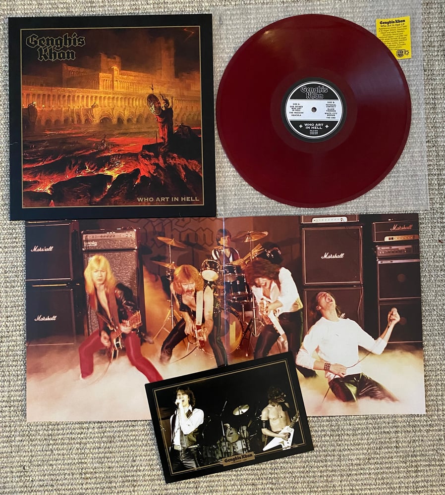 Image of GENGHIS KHAN - Who Art In Hell LP