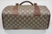 Image of Vtg Gucci Brown Monogram Boston Bag