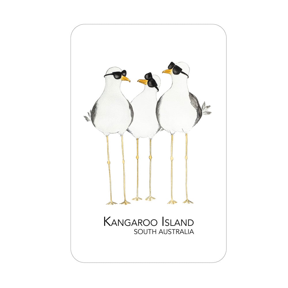 Image of Kangaroo Island Magnet - Seagulls