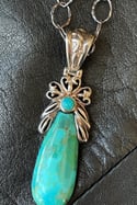 Vintage Margarita Turquoise Earrings & Pendant