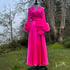 Totally Pink Marabou-cuffed "Beverly" Dressing Gown  Image 3