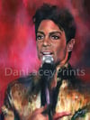 Canvas Print / "Red and Gold" from Original Dan Lacey Painting