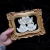 Cherub Angels Ornate Frame - Antique Gold