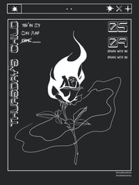 Image 1 of Thursday's Child Minimal Print