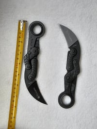 Image 2 of Folding Tactical Karambit Pocket Knife Columbia A3236