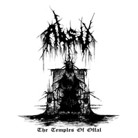 Image 2 of ABSU - THE TEMPLES OF OFFAL II (BLACK PRINT)