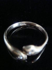Image 3 of VICTORIAN 18CT OLD CUT DIAMOND  SNAKE RING 2.2G RING SIZE M 