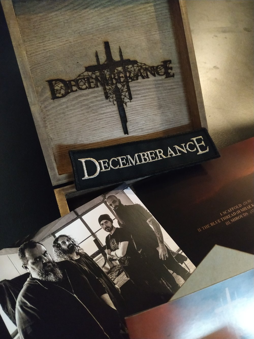 DECEMBERANCE - "Implosions" (RB29) CD in wooden box - 90 copies