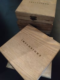 Image 2 of DECEMBERANCE - "Implosions" (RB29) CD in wooden box - 90 copies