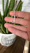 Hammered initial 