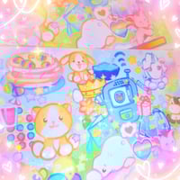 Image 1 of webkinz world print + holo