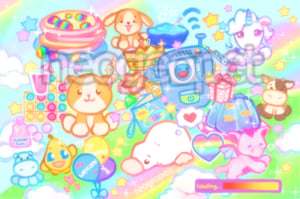 Image of webkinz world print + holo