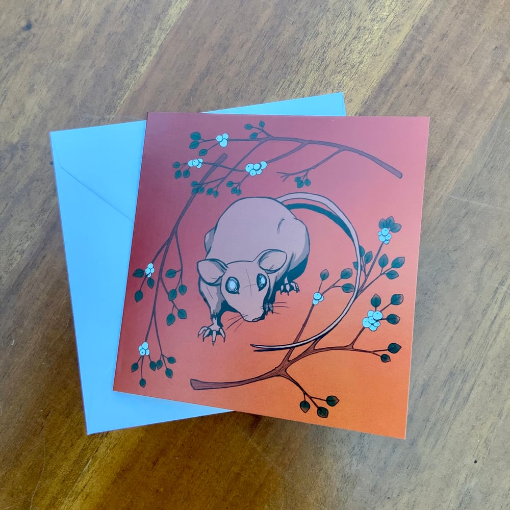 FANCY RAT Card