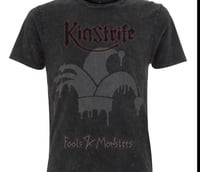 Image 1 of Acid Black Fools and Monsters T-shirt 