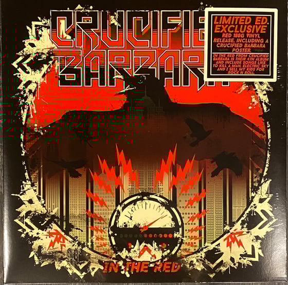 Image of Crucified Barbara - In The Red (Red 180g Vinyl)