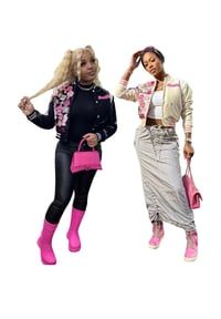 Image 2 of BARBIE VARSITY JACKET 