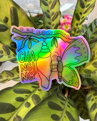 Image 2 of gizz bug holo stickers