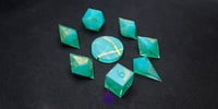Image 1 of Sanctuary for All Uninked Sharp Edge Dice Set