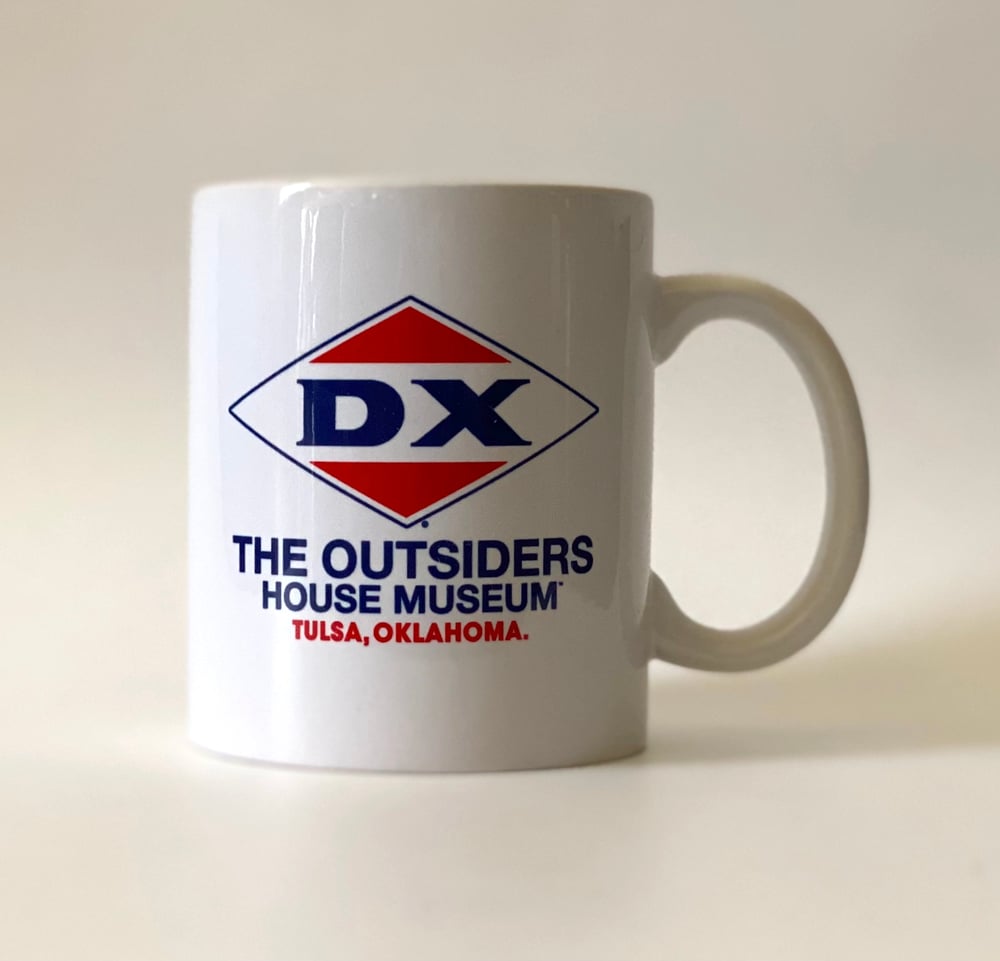 Image of The Outsiders House Museum "DX"  Tulsa, Okla. 11 oz. Traditional Ceramic Mug.