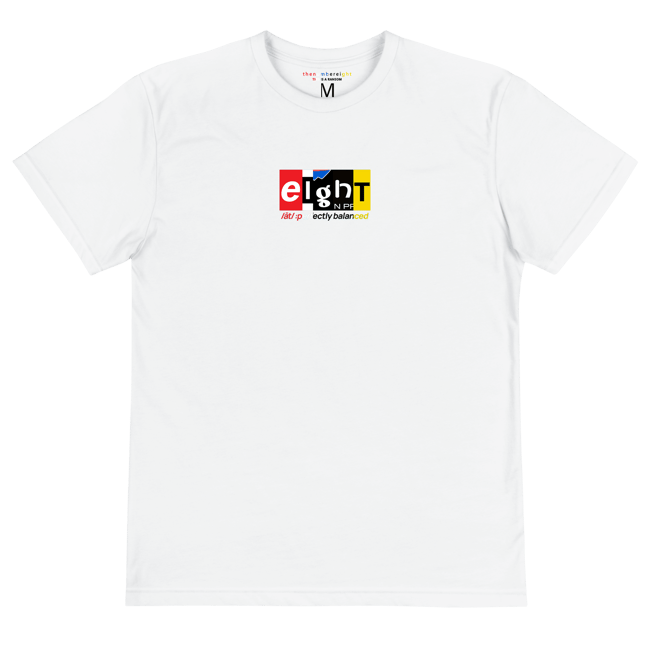 BRAND RANSOM EIGHT T-Shirt (white) | Medium