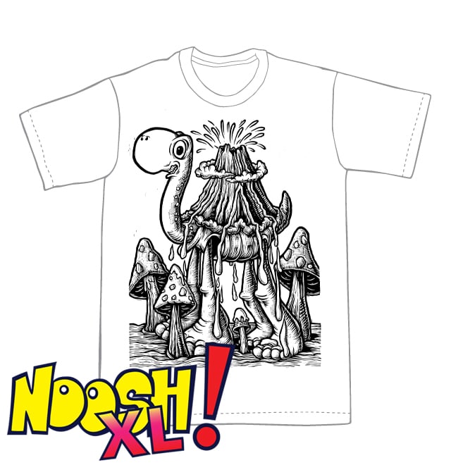 I Magma'd Myself... NOOSH! XL T-shirt **FREE SHIPPING**