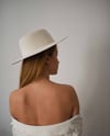 Bianca Fedora Hat / Ivory 