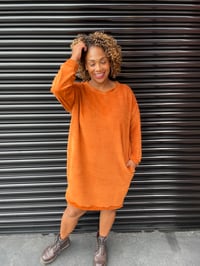 Image 1 of Milano Jumper Dress - Pumpkin Spice 