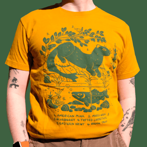 Taxonomy T-shirt - YELLOW