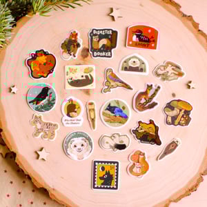 Mystery Tiny Stickers - Pack of 5