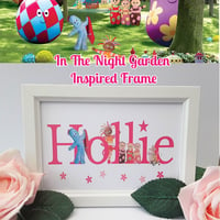 Personalised In The Night Garden Frame,Night Garden Gift,Night Garden Room Decor 🌛