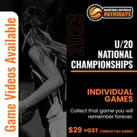 $29+gst - 2023 U20 & Ivor Burge National Championships - Single Game