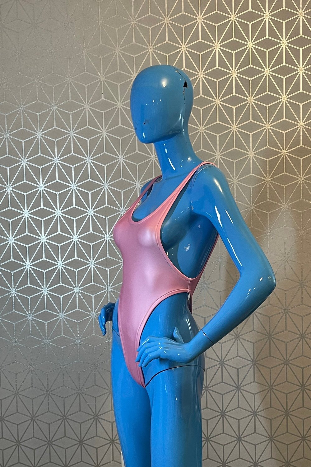 Image of Bubblegum Luster Una Bodysuit