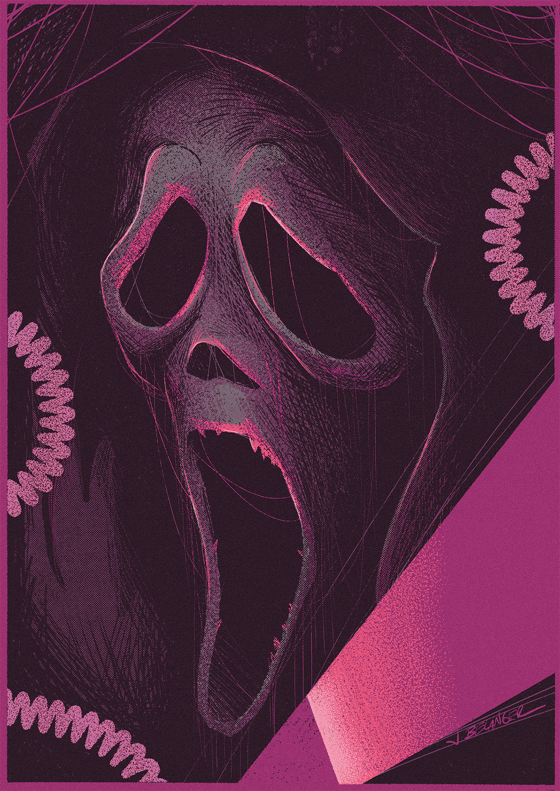 Image of What's Your Favorite Scary Movie A3 Print