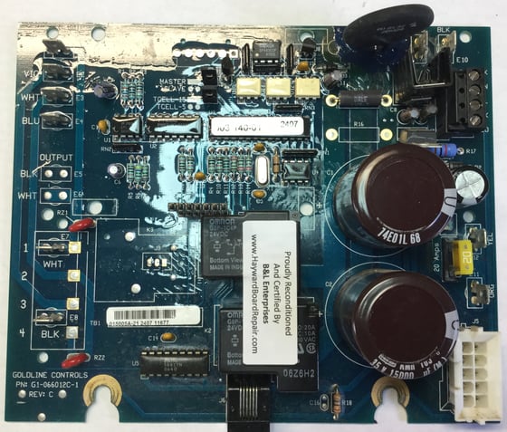 Image of GLX-PCB-RITE 110 volt AquaRite System Board - blue