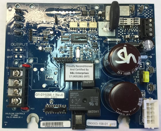 Image of GLX-PCB-RITE Aqua Rite System Board - blue