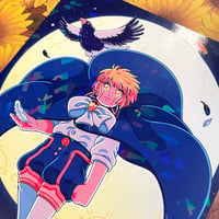 Image 2 of ZATCH BELL! 2 | Full Moon Art Print ( HOLOGRAPHIC )